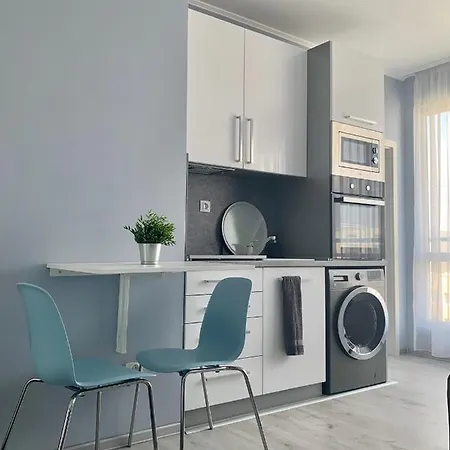 Blue Loft&2bedrooms&parking